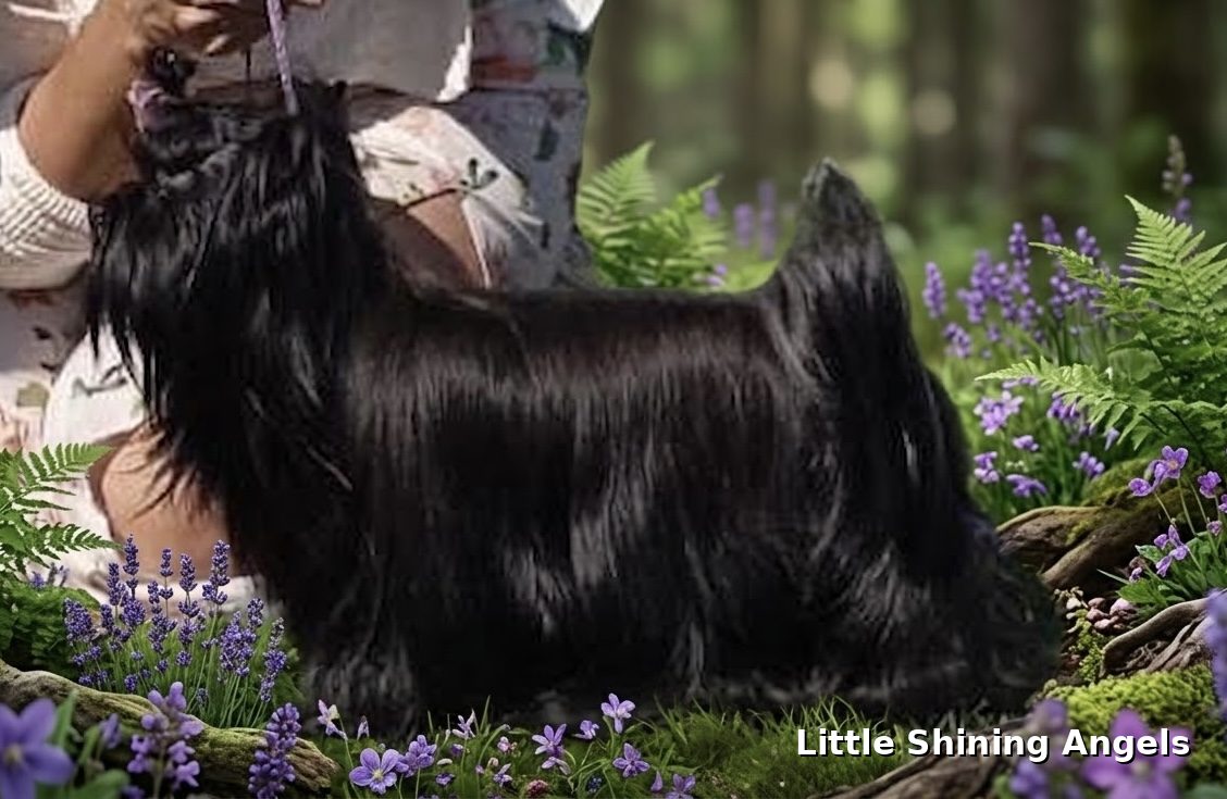 Črni terier (črni yorkie) — CACIB Lendava 2026, Little Shining Angels